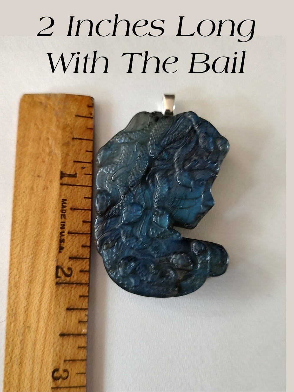 *New Medusa Labradorite Pendant - Picture 5 of 8